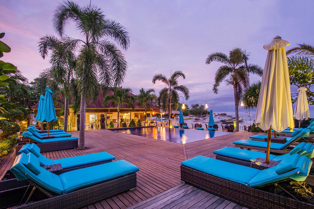 Bay Shore Huts Lembongan Exterior foto